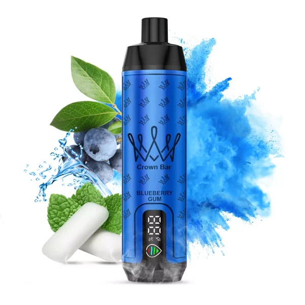 Al Fakhar Crown Bar 15000 Puffs Blueberry Gum1