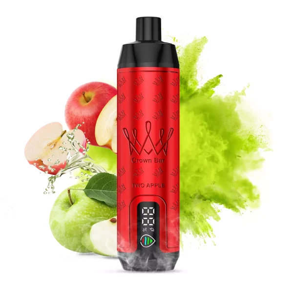 Al Fakhar Crown Bar 15000 Puffs Two Apple1