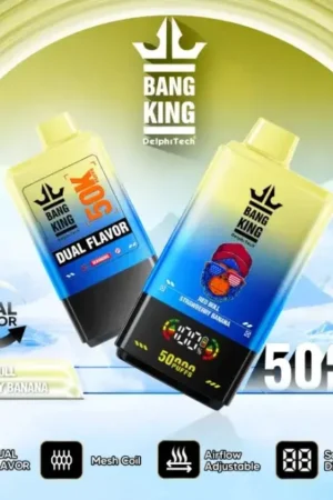 Bang King 50K Puffs Dual Flavors Disposable Vape Bang Vape Bang King 50K Puffs Dual Flavors Disposable Vape