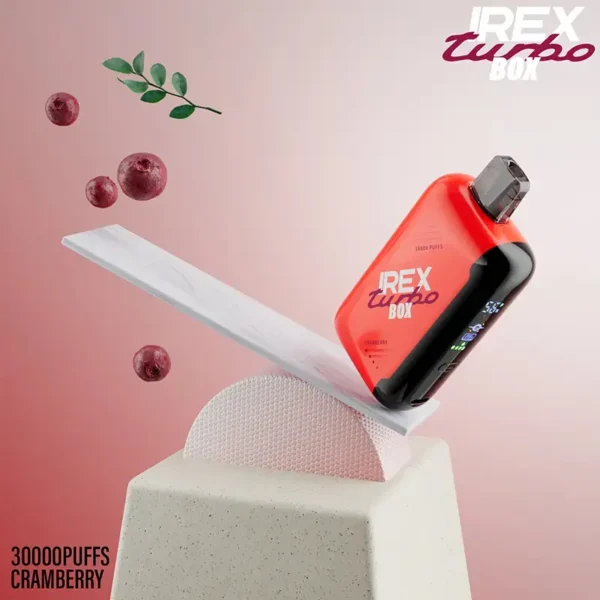 IREX Tubro box 30000 puffs Disposable Vape CRAMBERRY