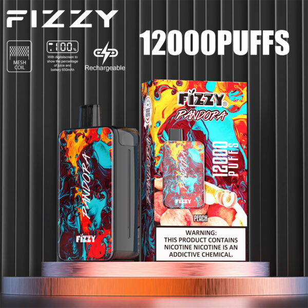 Fizzy Pandora 12000 Puffs Disposable Vape Fizzy Pandora 12000 Puffs Disposable-Vape BLUEBERRY RASPBERRY