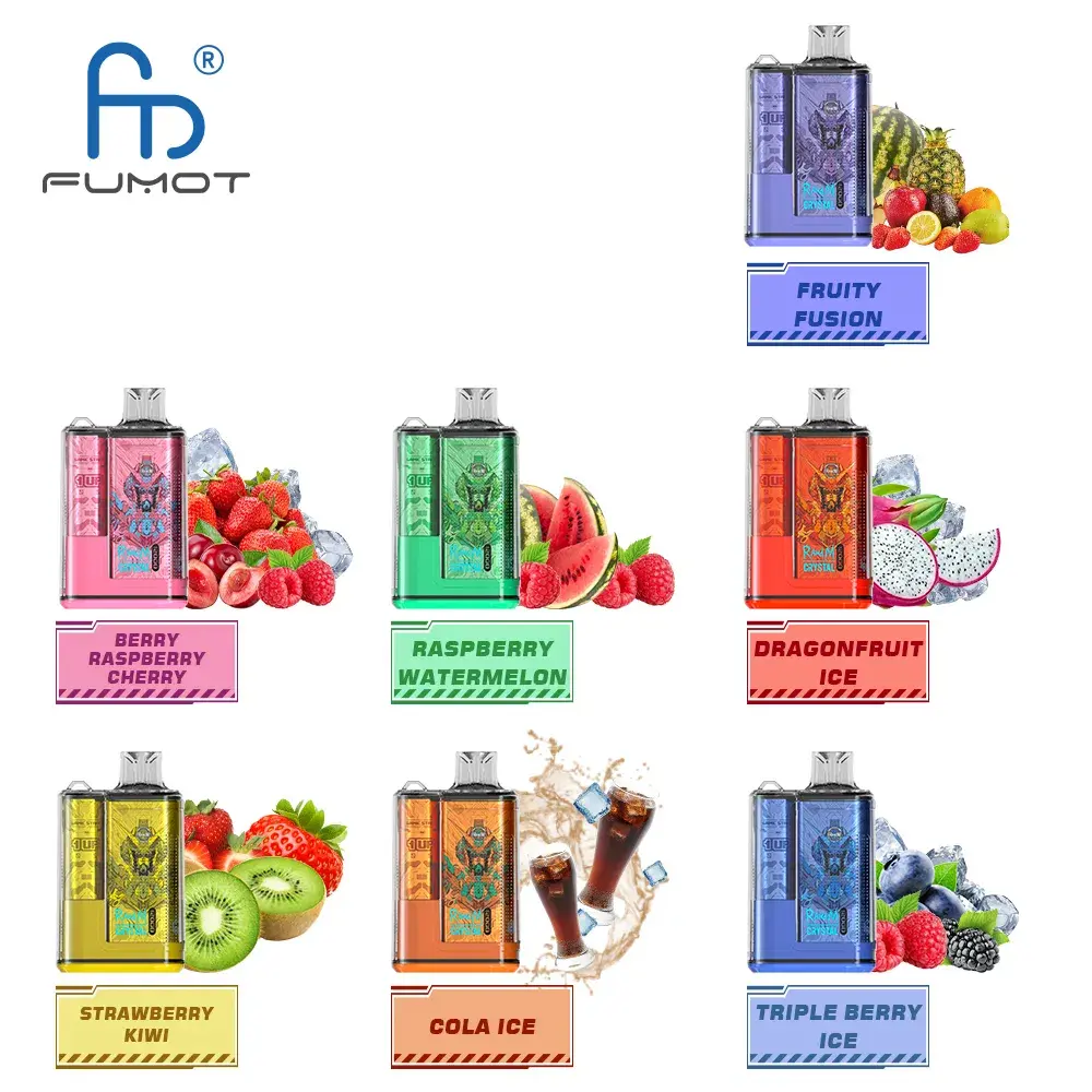 Fumot Crystal 12000 Puffs Disposable Vape Fumot Crystal 12000 Puffs Disposable Vape (1)