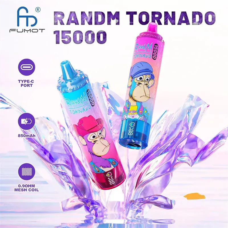 Fumot Tornado 15000 Puffs Disposable Vape Fumot Tornado 15000 Puffs Disposable Vape (2)