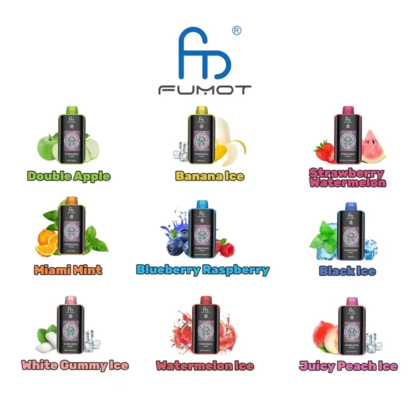 Fumot Tornado 25000 Puffs Disposable Vape