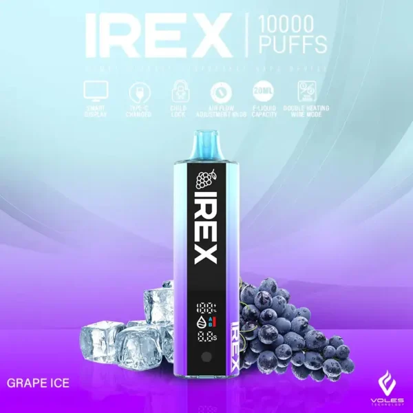 IREX 10000 Puffs Disposable Vape IREX 10000 Puffs Disposable Vape Product Advertising