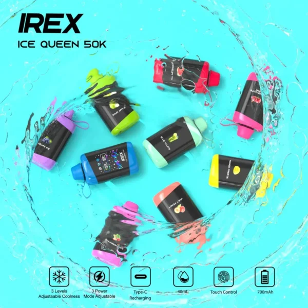 IREX-Ice-Queen-50000-Puffs-Disposable-Vape IREX Ice Queen 50000 Puffs Disposable Vape Product Advertising (1)