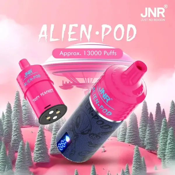 JNR-Alien-Pod-13000-Puffs-Vape JNR Alien Pod 13000 Puffs Vape Product display