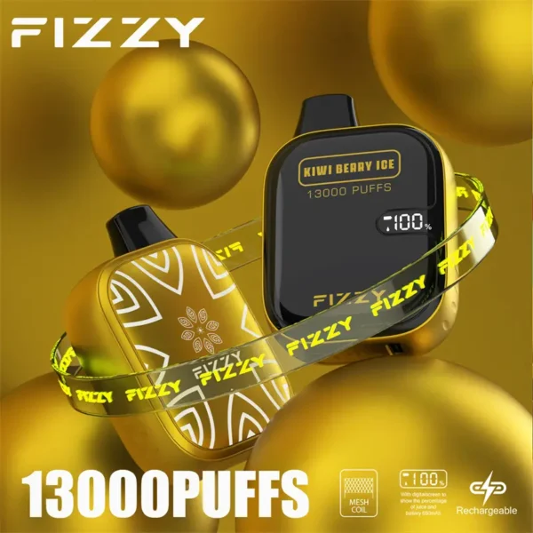 Fizzy Boom 13000 Puffs Disposable Vape Fizzy Boom 13000 Puffs Disposable Vape BLUEBERRY ICE