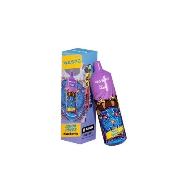 WASPE 12000 PUFFS Digital Box Disposable Mixed Berries WASPE 12000Vape