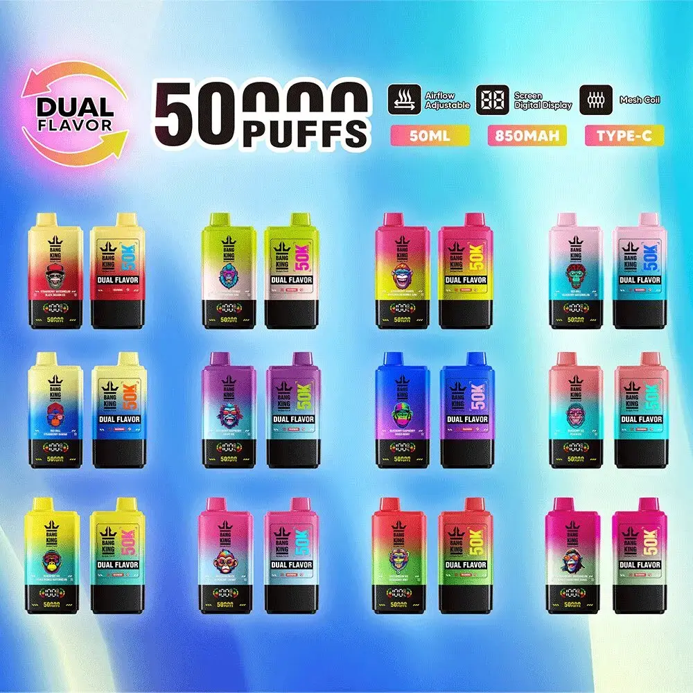 Bang King 50K Puffs Dual Flavors Disposable Vape Products-2