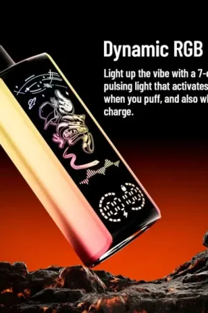 STAG BAR Pulse 35000 Puffs Disposable Vape STAG BAR Pulse 35000 Puffs Disposable Vape Function Display