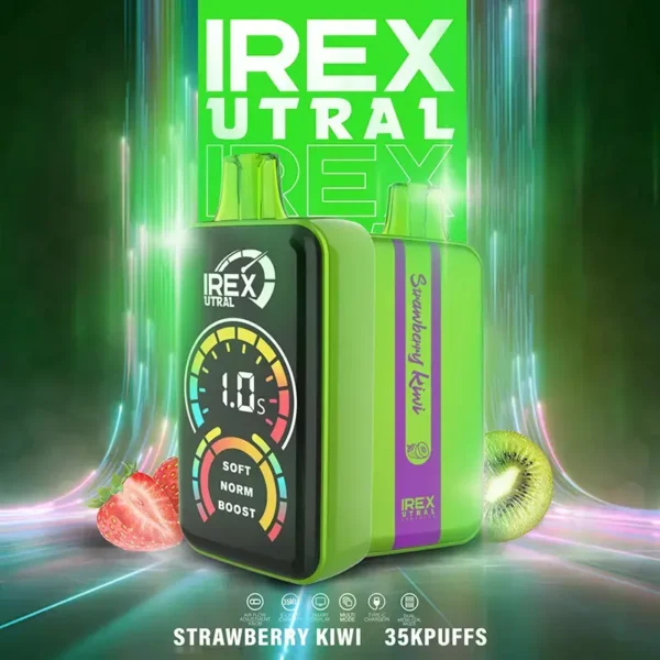 IREX URAL 35000 Puffs Disposable Vape IREX URAL 35k puffs Disposable Vape GRAPEACE