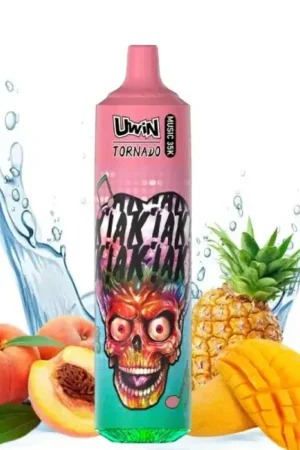 UWIN TORNADO 35K MUSIC DISPOSABLE VAPE UWIN TORNADO 35K MUSIC DISPOSABLE VAPE Peach Mango Pineapple