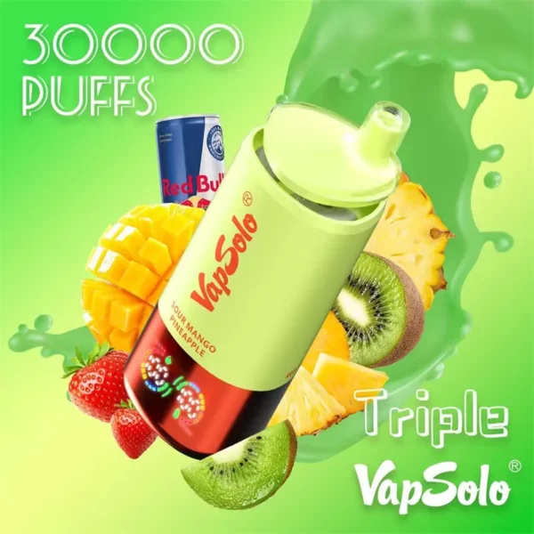 Vapsolo Triple 3in1 30000 Puffs Disposable Vape Vapsolo Triple 3in1 30000 Puffs Disposable Vape Product features