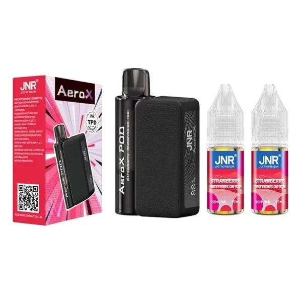 JNR AeroX 32000 puffs Refillable Vape strawberry watermelon ice jnr aerox 32000